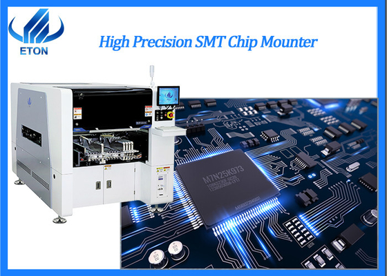 SMT escolhe e coloca a capacidade da máquina 40K com conjunto automático magnético do PWB do motor linear