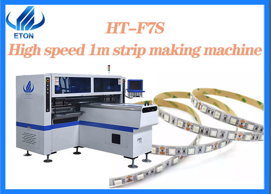 Linha de montagem de luz LED semiautomática 6kw 68 estações de alimentação para tubo de luz de 1,2 m