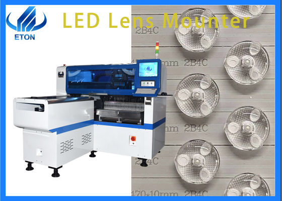 Máquina de fabricação de lâmpadas LED de alta precisão totalmente automática 45k CPH pick and place machine