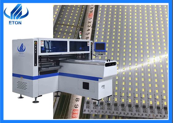 Dual Arm 180000CPH LED Tube / Strip Lights SMT Montador 34 Cabeças Pick Place Machine