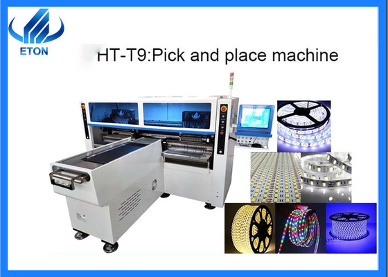 HT-T9 braço duplo Mounter de alta velocidade linear magnético para a tira 250000CPH com 68 alimentadores