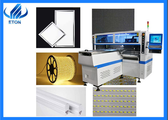 Luz dupla de alta velocidade do tubo de SMT Mounter do braço que faz 250000CPH máquina azul e branca