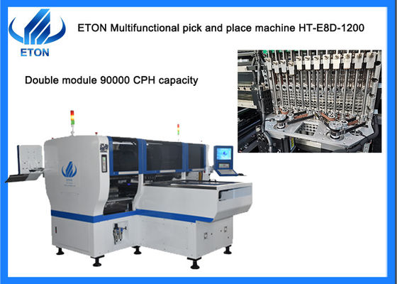 Diodo emissor de luz que ilumina a capacidade Multifuctional da máquina 90000 CPH do lugar da picareta de SMT
