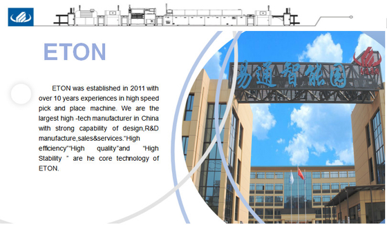 Módulo duplo SMT multifuncional Mounter de sistema duplo da máquina da montagem de ETON SMT