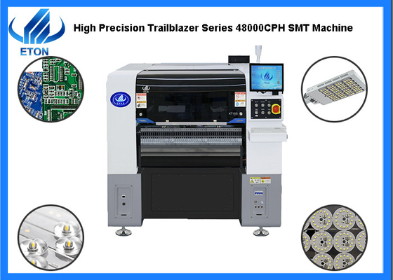 Elevada precisão SMT Mounter 0201 multifuncionais - 12*12mm 48000CPH da série do blazer