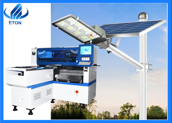 Máquina de montagem SMT HT-E8S-600, de recolha em grupo/separada, para produção de iluminação de rua