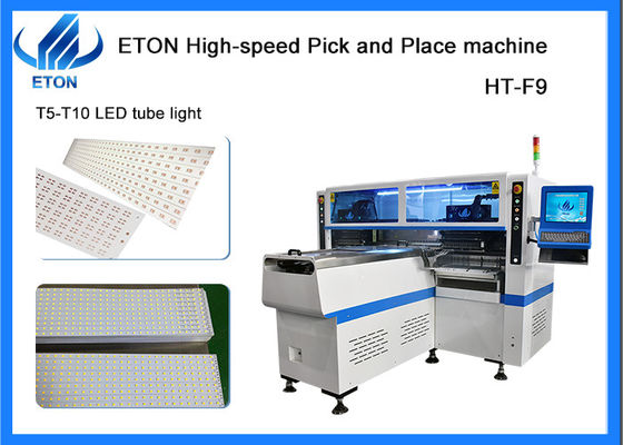 T5 / 18 / 19 / T10 Tube Light ETON SMT Machine High Speed SMT Pick and Place Machine Máquina de seleção e colocação