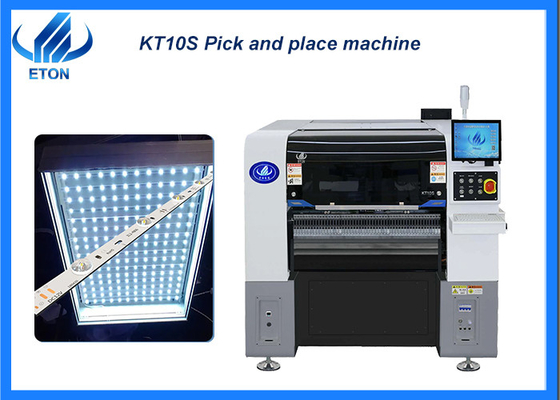 Instalação gratuita Máquina de fabricação de condutores LED Min 0201 componentes SMT pick and place machine