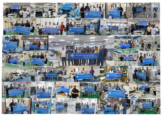 Máquina SMT CE/CCC/SIRA 4kw para condensadores de chips LED