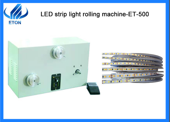 PVC Cover LED Strip Light Rolling Machine tipo duplo adesivo de alta eficiência