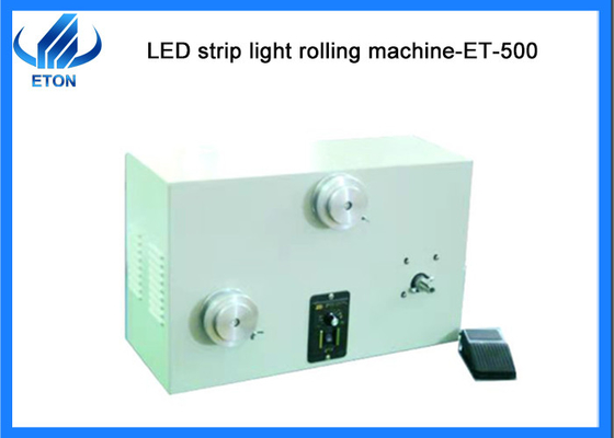 PVC Cover LED Strip Light Rolling Machine tipo duplo adesivo de alta eficiência