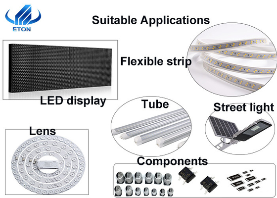 Máquina de montagem SMT de alta velocidade para fabricação de lentes LED