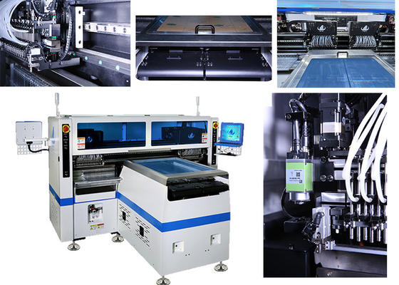 Ultra Alta Velocidade 500K Roll To Roll LED Strip Making Machine SMT Pick and Place Machine Máquina de fazer e colocar