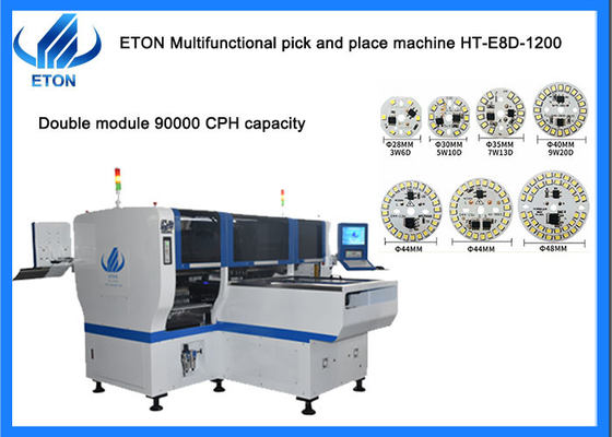 CE SMT pick and place machine multifuncional 24 cabeças de montagem