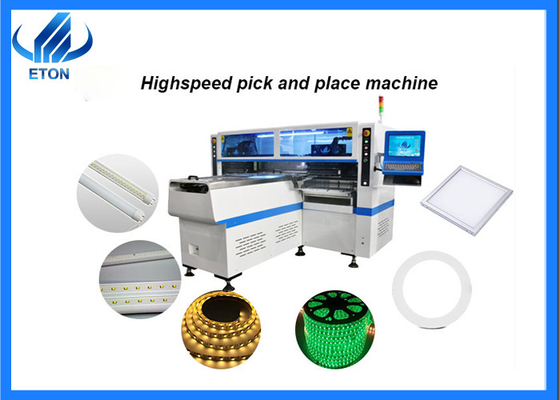 Equipamento de montagem SMT totalmente automático 250000 CPH Máquina de fabricação de tubos LED