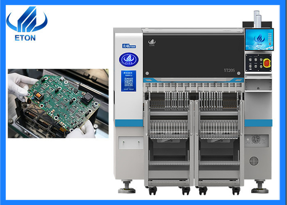 Motorista Baord Montagem SMT Pick And Place Machine 20 cabeças Software de atualização gratuito