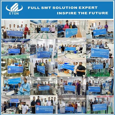 HT-E8D-1200 SMT Monter 90000 CPH DOB Bulb Manufacturing Machine Para 0402