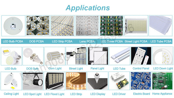 500*470mm PCB SMT Pick And Place Machine para montagem de luz de inundação LED