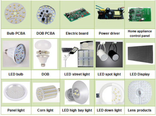 Máquina de fabricação de LED 68 Feeder Máquina de montagem de PCB Máquina de montagem de SMD