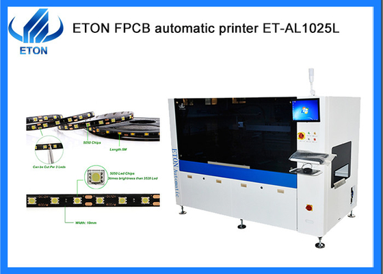 Máquina de impressão automática de estêncil de tira flexível de alta eficiência SMT100M