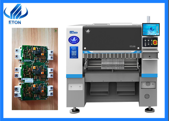 10 Display LED de cabeça integrada com bocal SMT Pick and Place Machine para PCB Tamanho 50*50mm a 500*450mm