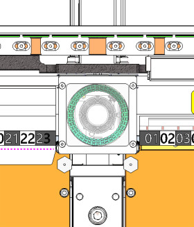 10 Display LED de cabeça integrada com bocal SMT Pick and Place Machine para PCB Tamanho 50*50mm a 500*450mm