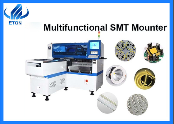 Máquina de montagem SMD 28 alimentadores tubo LED fazer Pick and Place Machine