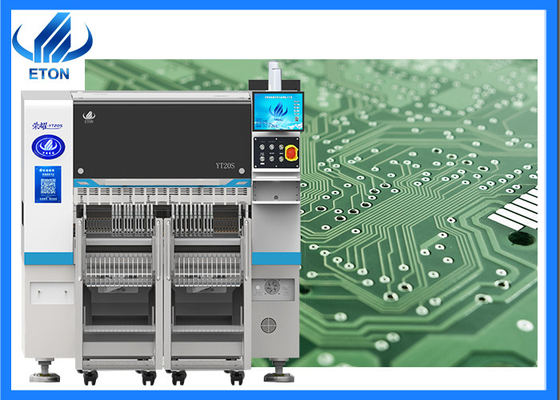 Cabeça de colocação dupla Total de 20 cabeças Máquina SMT 98000CPH ETON YT20S Máquina de montagem de PCB