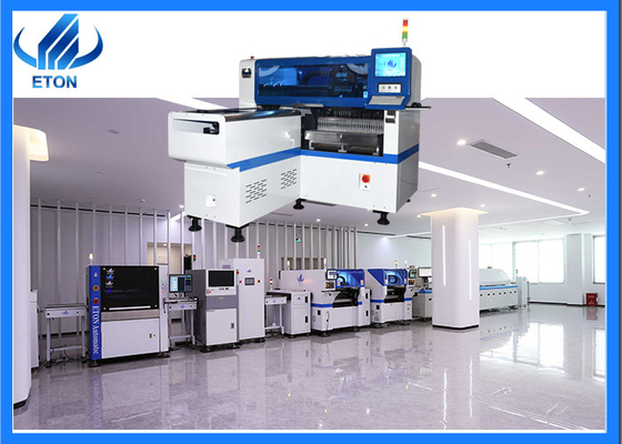 45000CPH Linha de produção SMD SMT 28 Feeder Led Chip Mounter Pick And Place Machine