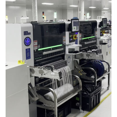 20 cabeças Máquina de colocação SMT de motor magnético linear para produção de eletrodomésticos a 98000 CPH