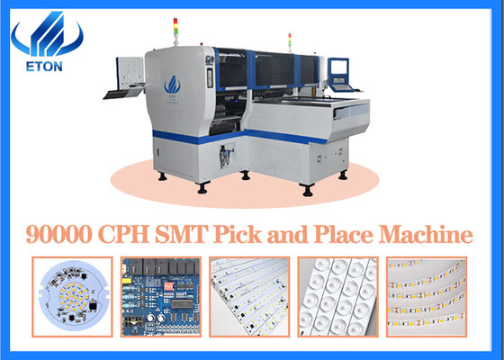 ETON HT-E8D Motor Linear 90000cph Pick And Place Machine Máquina de fabricação de iluminação LED