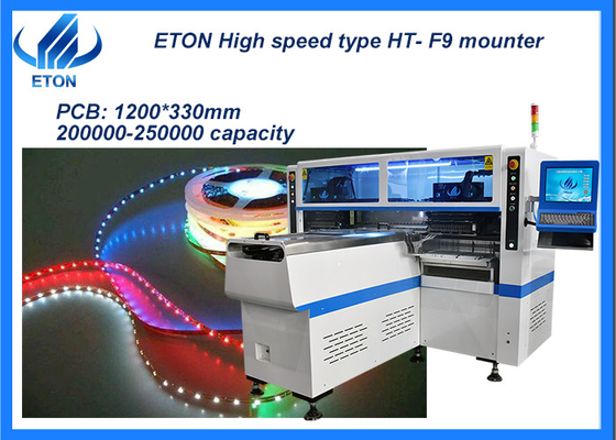 250000 Capacidade 1,2m LED Tube Strip Light Making Machine SMT Pick and Place Machine