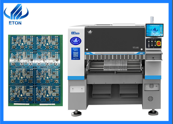 10 Equipamento SMT automatizado por fuso para montagem de placa de energia de alta precisão e PCB solar