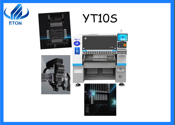 Participação em exposições YT10S Máquina de recolha e colocação impulsiona a produção de iluminação LED e produtos eletrónicos