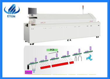 máquina ET-R8 da montagem de SMT da largura da malha de 480mm com linha de guia forno do ar quente