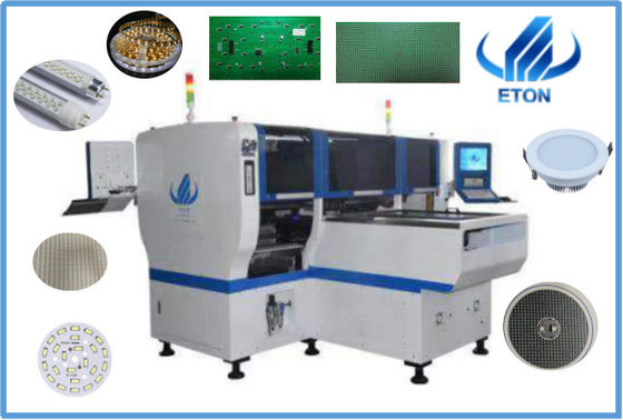 a máquina da montagem de 80000CPH SMT conduziu a identificação automática completa de Visional do tubo dos bulbos