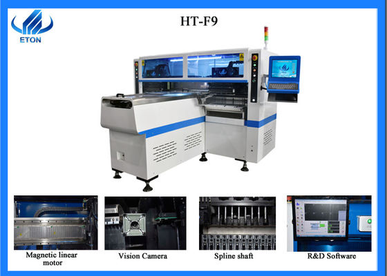 Picareta de HT-F9 380AC 6KW 200K CPH SMT e máquina do lugar