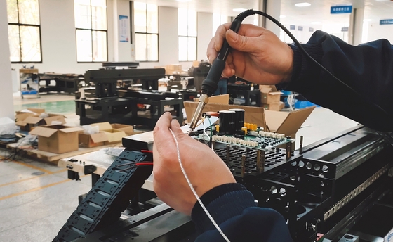 Movimentação de poder da máquina 4kw 45000CPH da montagem de SMT da objetiva