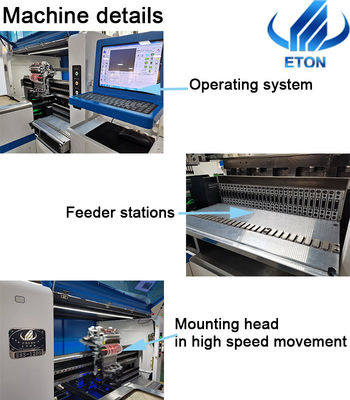 Picareta de SMT e placa de circuito do PWB do fabricante da máquina do lugar que imprime a máquina automática da impressora