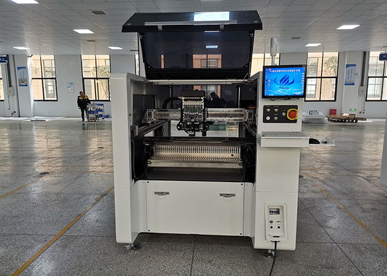 Picareta do smt do diodo emissor de luz do reconhecimento da elevada precisão e máquina pneumáticas do lugar