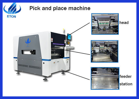 A correção 10pcs de Mark da elevada precisão dirige a picareta do smt da exposição e a máquina do lugar
