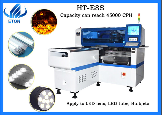 Picareta da lente do diodo emissor de luz de Mark Camera da máquina da montagem de SMT do alimentador e máquina elétricas do lugar
