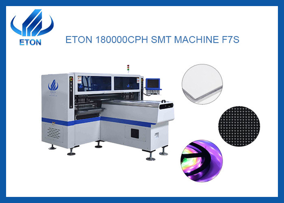 Máquina 2700mm 180000CPH de SMT Mounter da luz do tubo do diodo emissor de luz para a microplaqueta do diodo emissor de luz