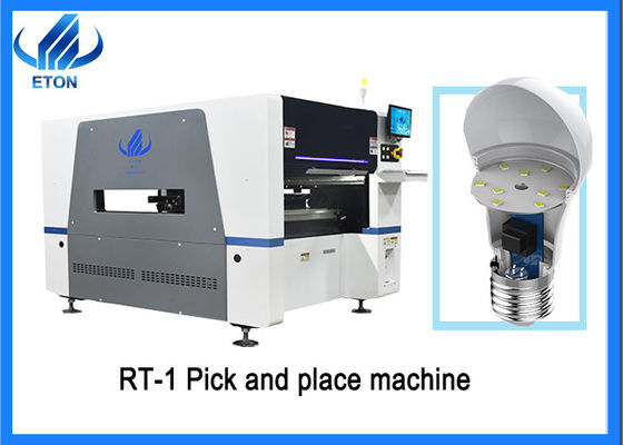 Picareta do PWB SMT de IC do bulbo do diodo emissor de luz do motor linear de 4KW 40000 CPH e do servo motor e máquina do lugar