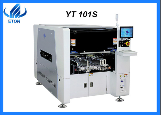 Velocidade das cabeças 40000cph da máquina 10 da montagem de SMT dos componentes da precisão 0201 SMD