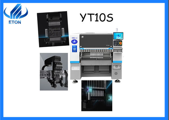 Participação em exposições YT10S Máquina de recolha e colocação impulsiona a produção de iluminação LED e produtos eletrónicos